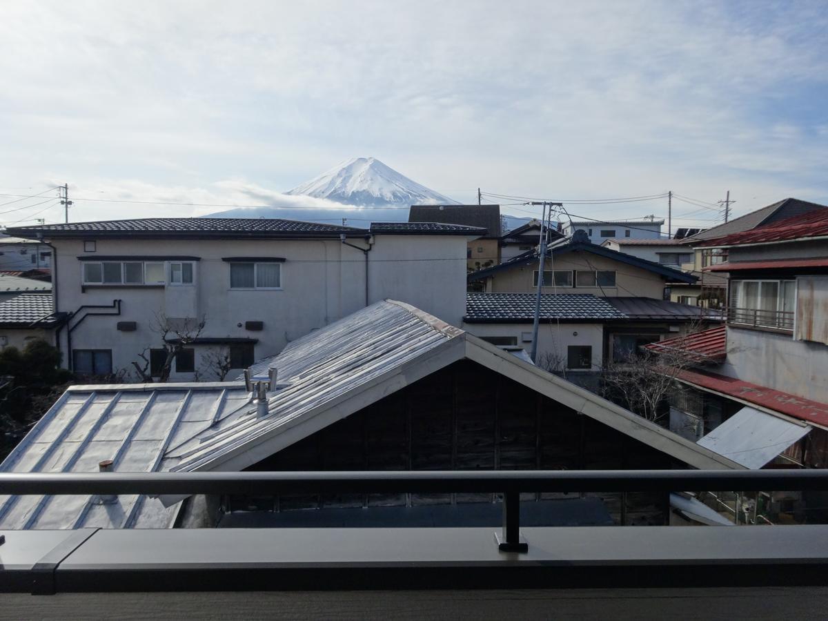 Maisan-Chi Guesthouse & Cafe Fujiyoshida Exterior foto